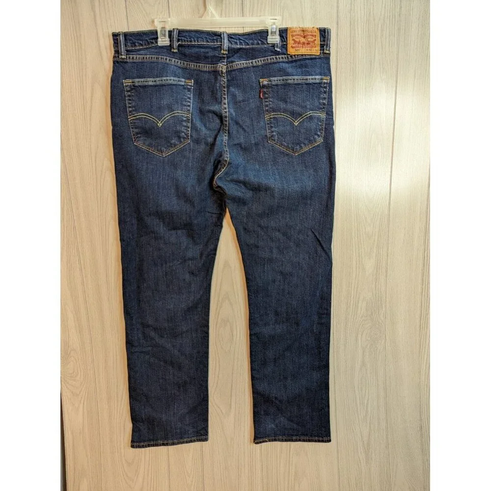 Levis 505 W42 L32 | Levis 505 Regular 42 W x 32 L | Levis 505 Dark Wash